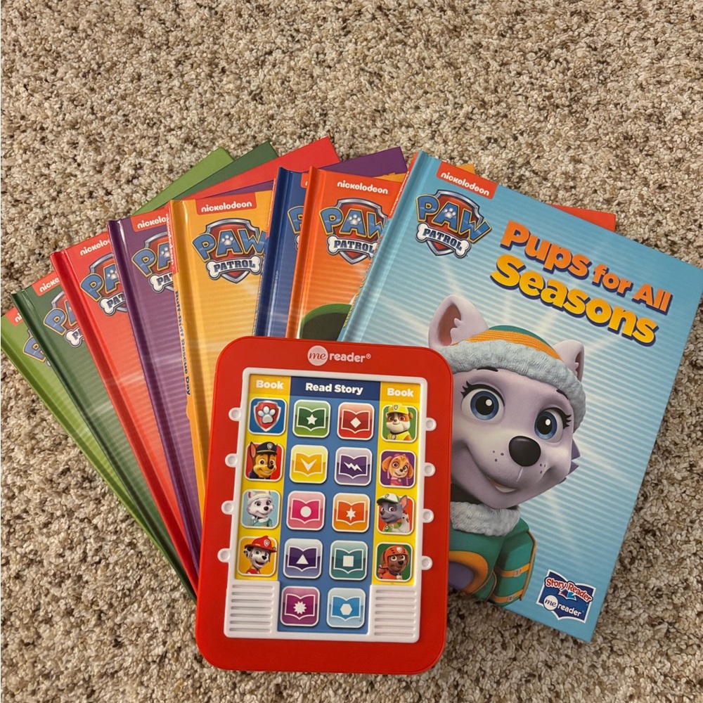 Paw Patrol “Me Reader” with all 8 Books